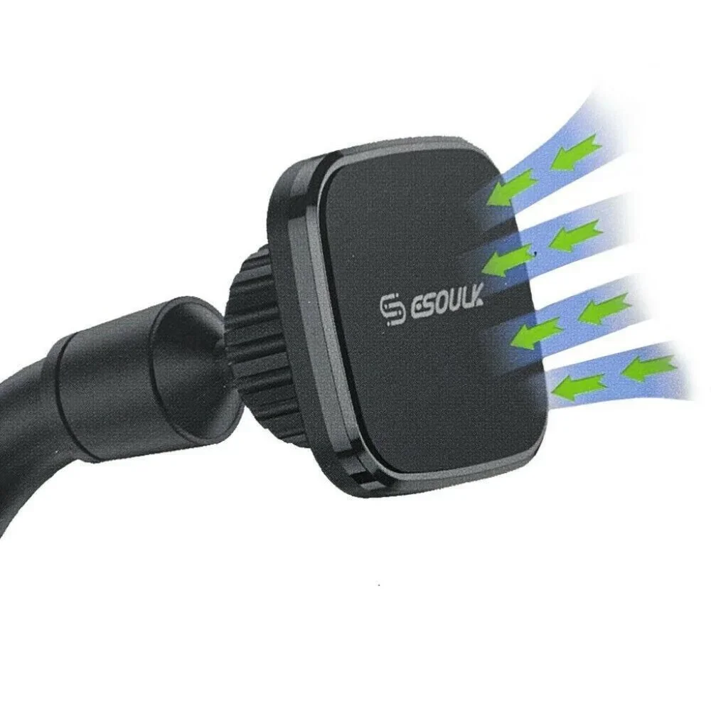 Esoulk Universal Car Dash Mount 360° Long Magnetic Phone Holder Mounting Plate